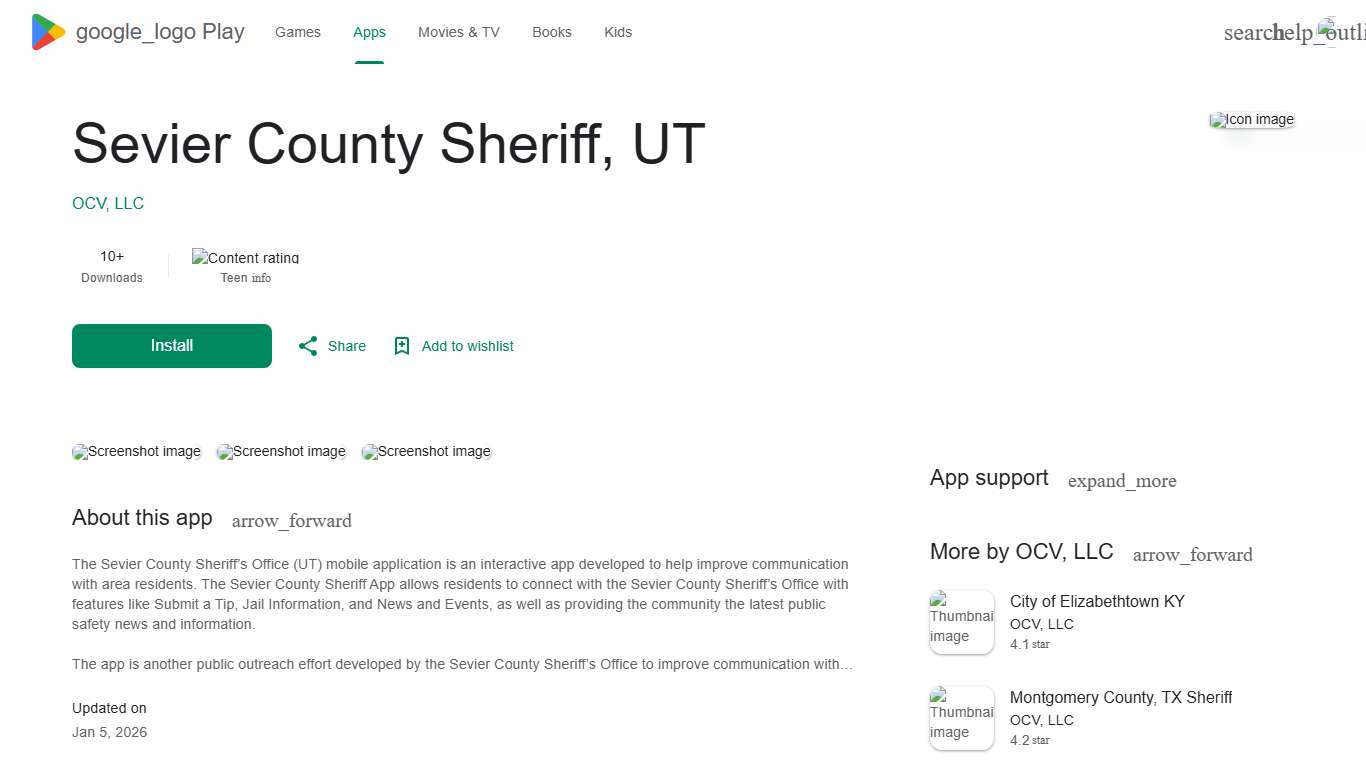 Sevier County Sheriff, UT - Apps on Google Play